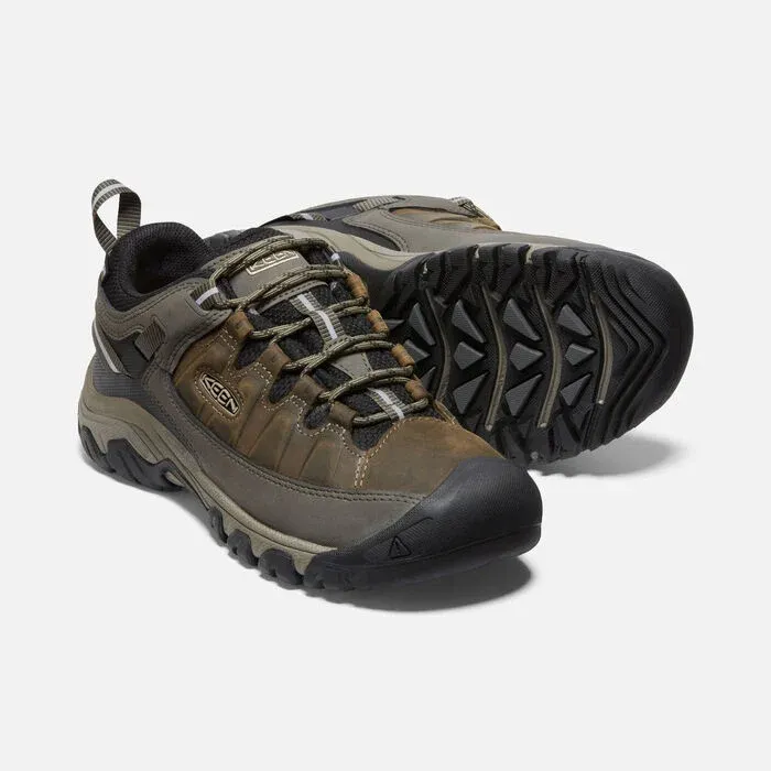 Keen Men's Targhee 3 Low WP bungee cord/black